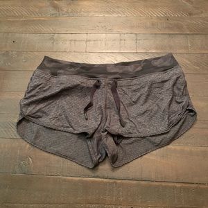 Lined workout shorts